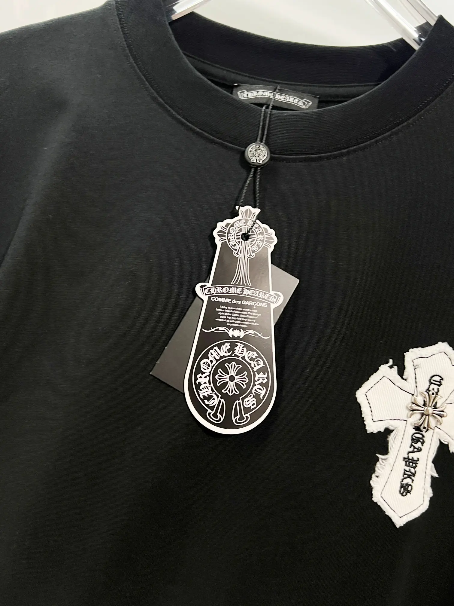 Cross Patch Long-Sleeve Cotton T-Shirt D18024180 — view 6