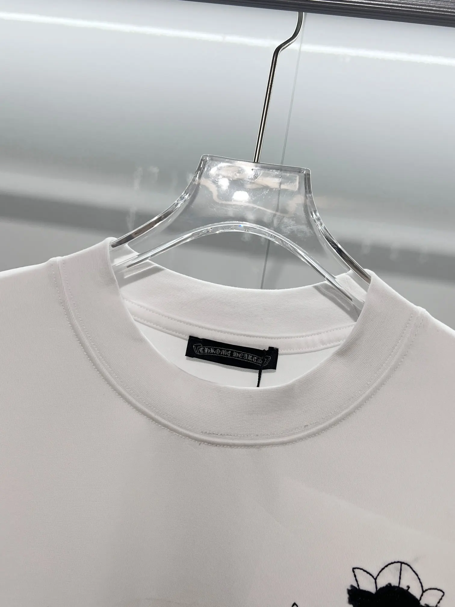 Cross Patch Long-Sleeve Cotton T-Shirt D18024183 — view 7