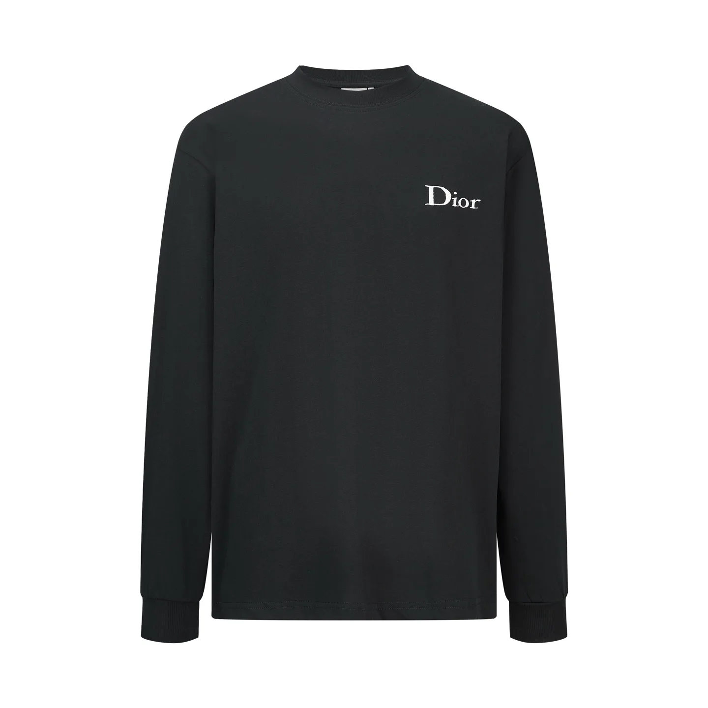 Logo-Embroidered Long-Sleeved T-Shirt D18021152