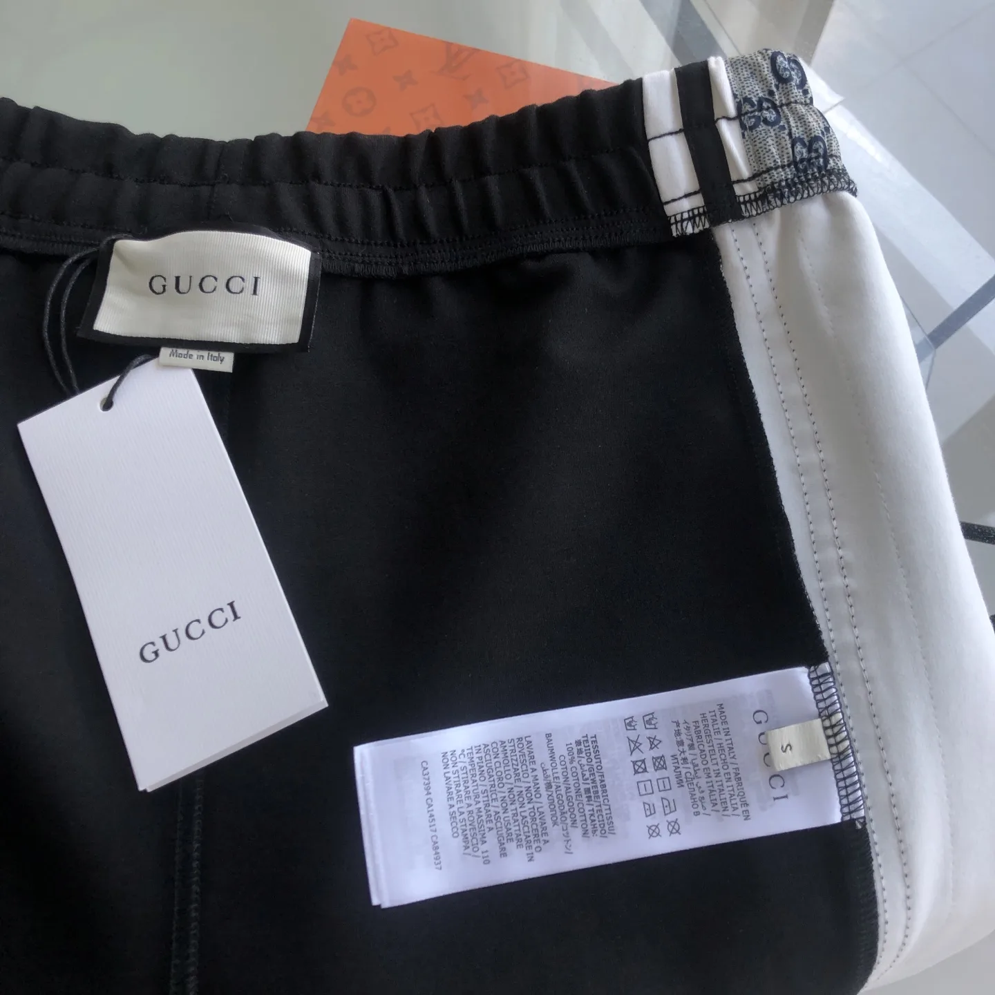 Webbing-Trimmed Logo Tapered Sweatpants D18021384 — view 8