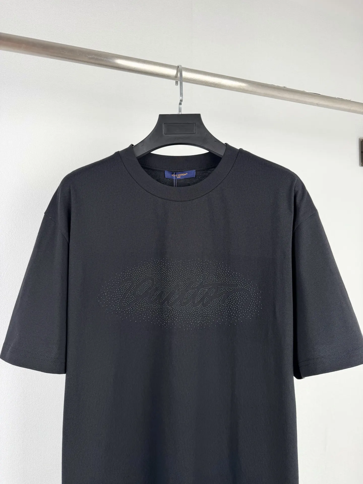 Embellished Logo Cotton T-Shirt D18021330 — view 2
