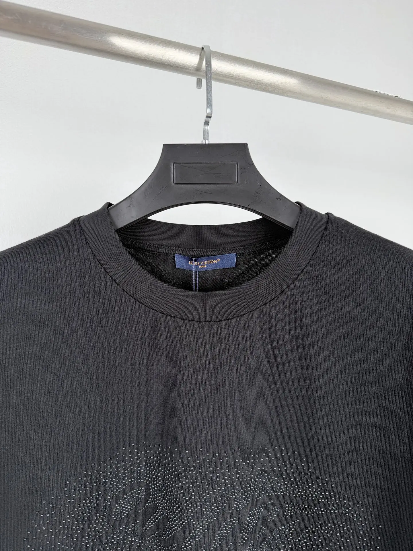 Embellished Logo Cotton T-Shirt D18021330 — view 5