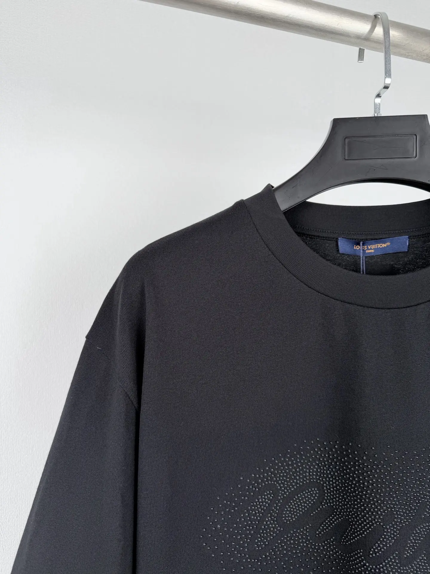 Embellished Logo Cotton T-Shirt D18021330 — view 6