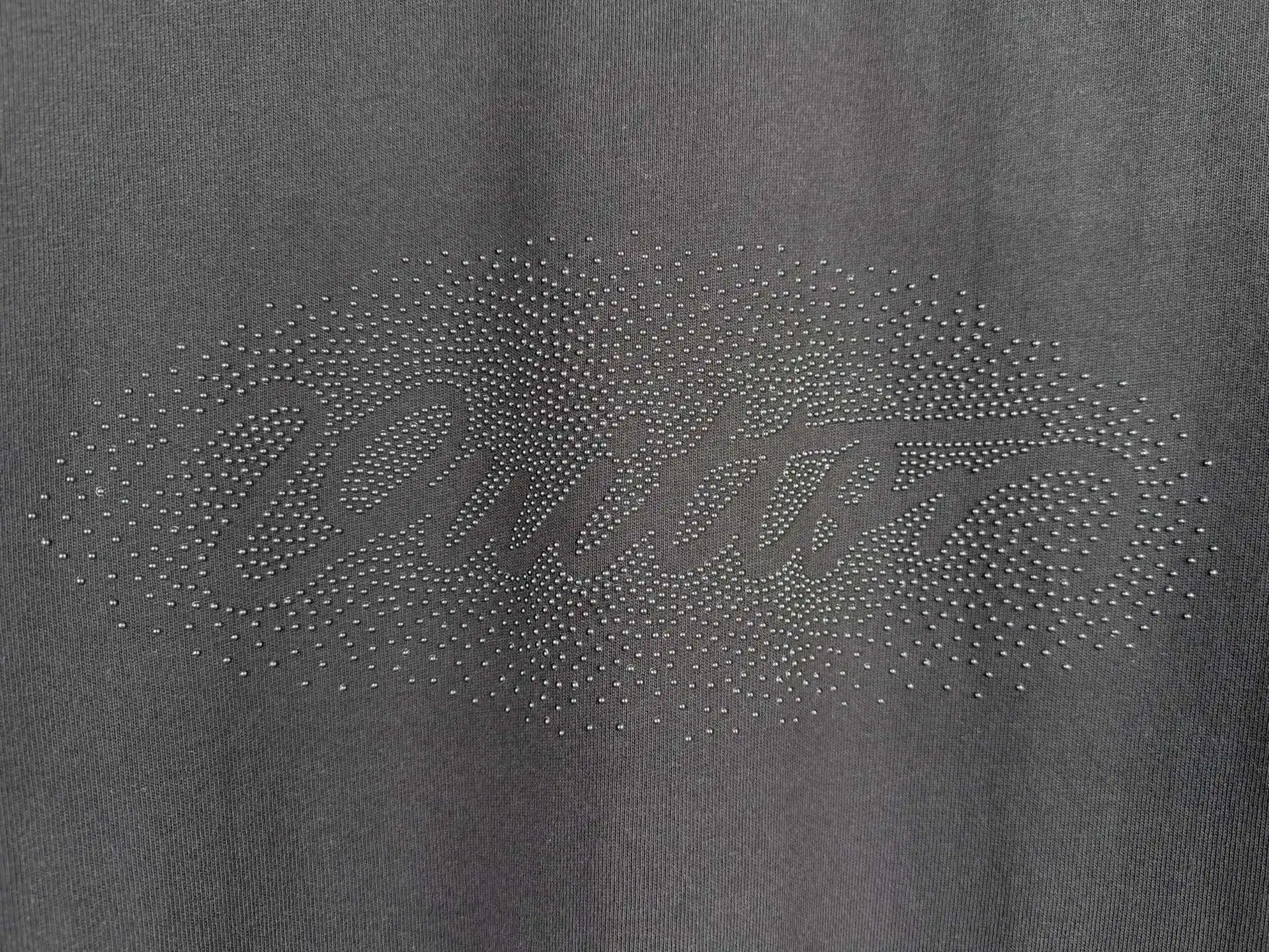 Embellished Logo Cotton T-Shirt D18021330 — view 7