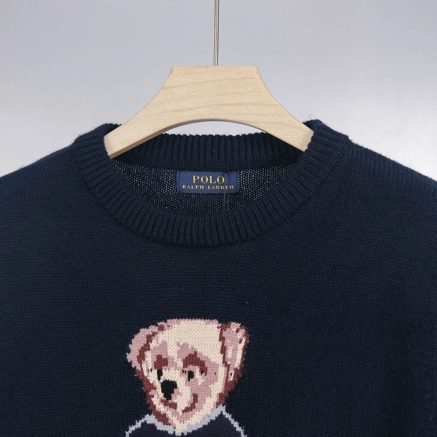 Polo Bear Cotton-Linen Sweater D18023082 — view 4