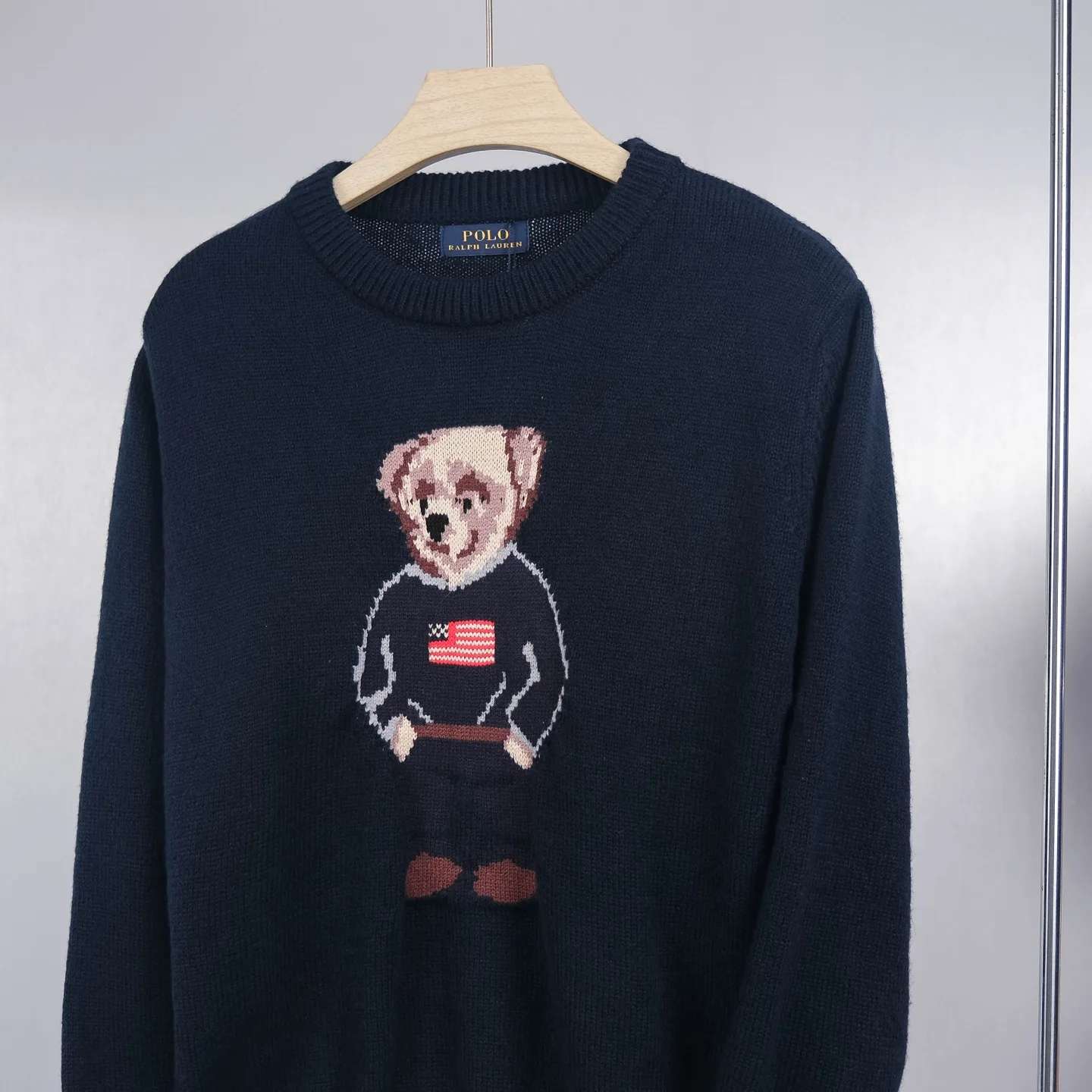 Polo Bear Cotton-Linen Sweater D18023082 — view 6