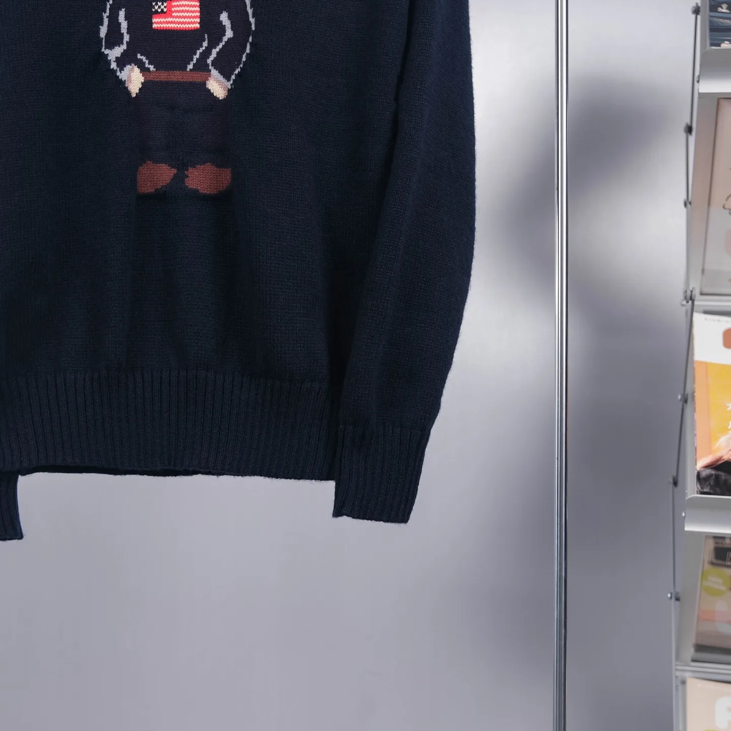 Polo Bear Cotton-Linen Sweater D18023082 — view 8