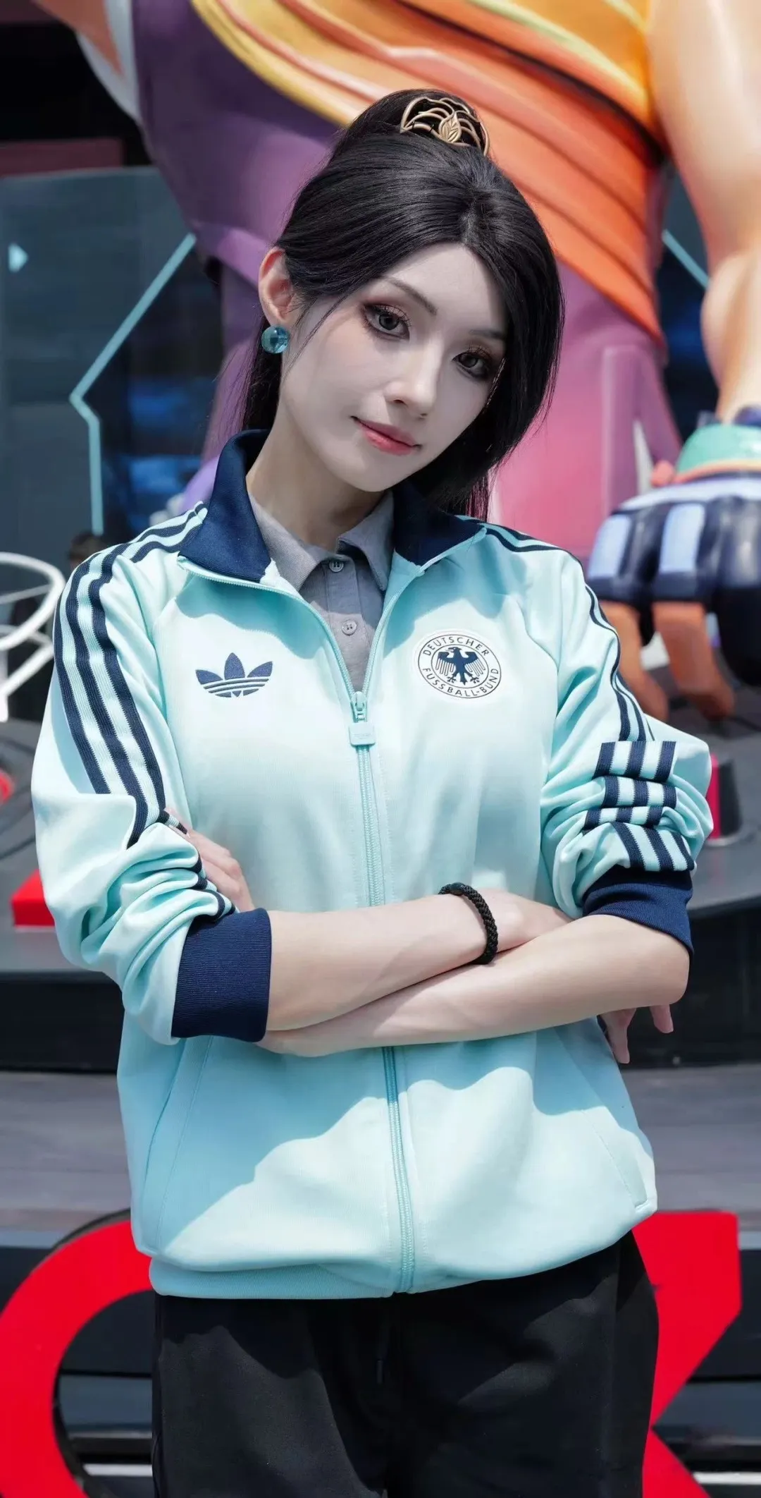 Adidas Originals Germany Retro Track Jacket D18023037 — view 5