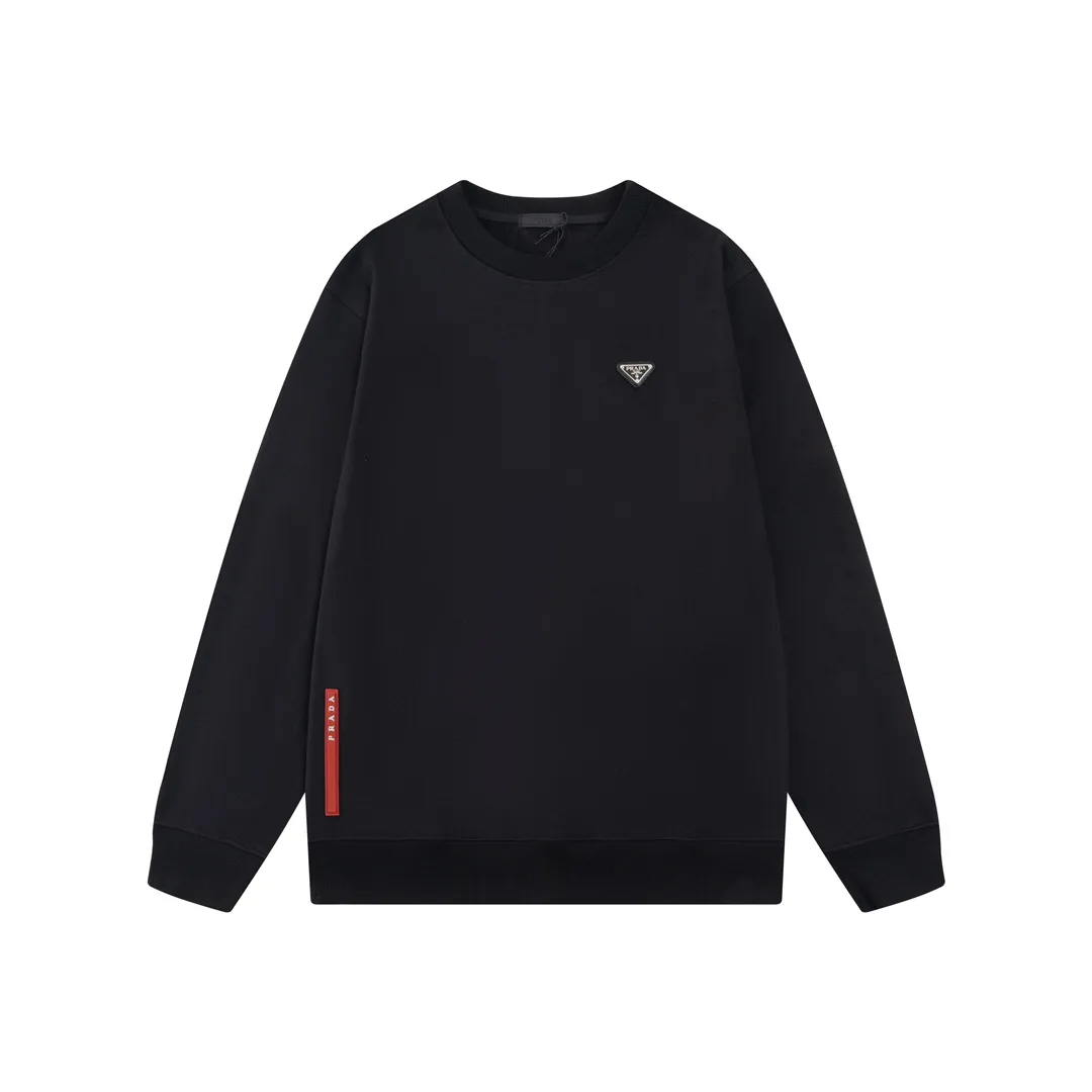 Logo-Badge Cotton-Terry Sweatshirt D18021183 — view 2