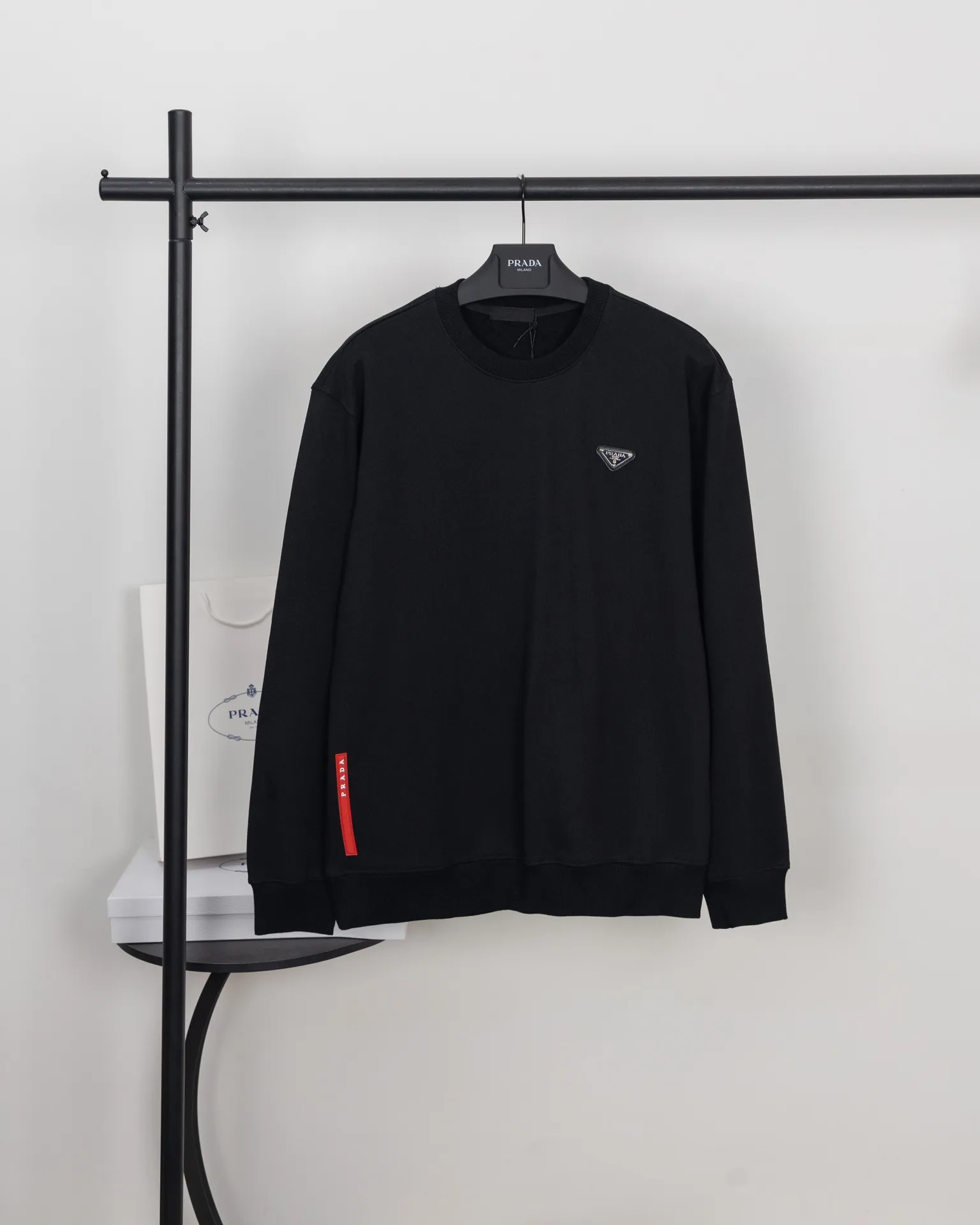 Logo-Appliqué Cotton-Jersey Sweatshirt D18021182