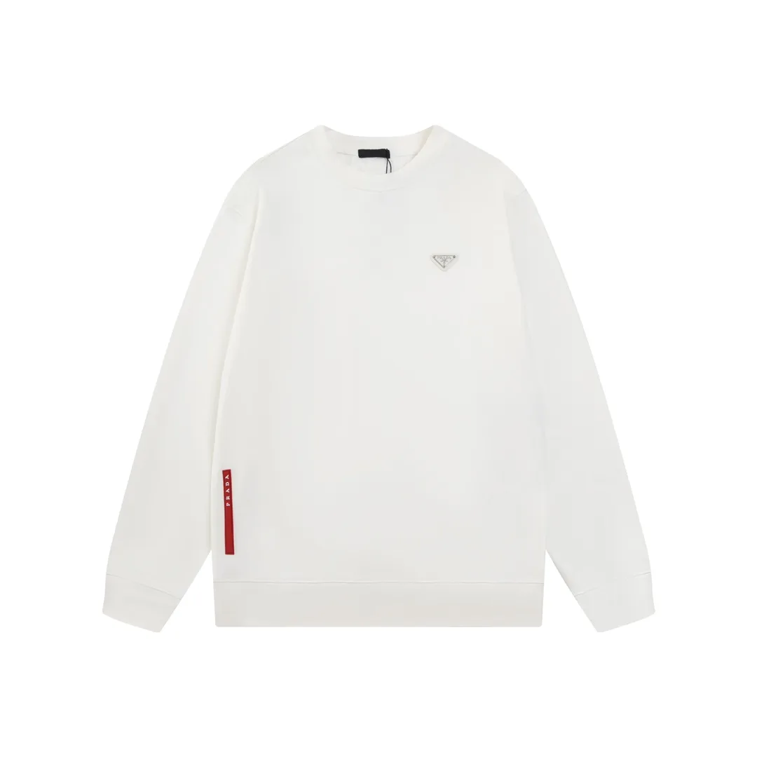 Logo-Plaque Cotton-Terry Sweatshirt D18021181 — view 2