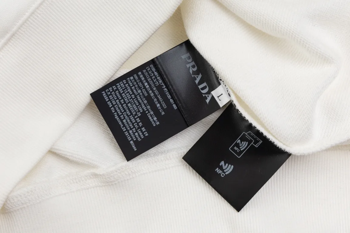 Logo-Plaque Cotton-Terry Sweatshirt D18021181 — view 9