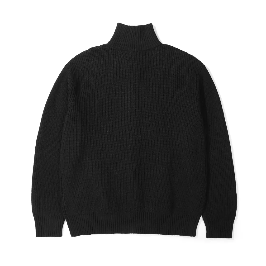 Logo Embroidered Zip-Up Ribbed Cardigan D18023087 — view 3