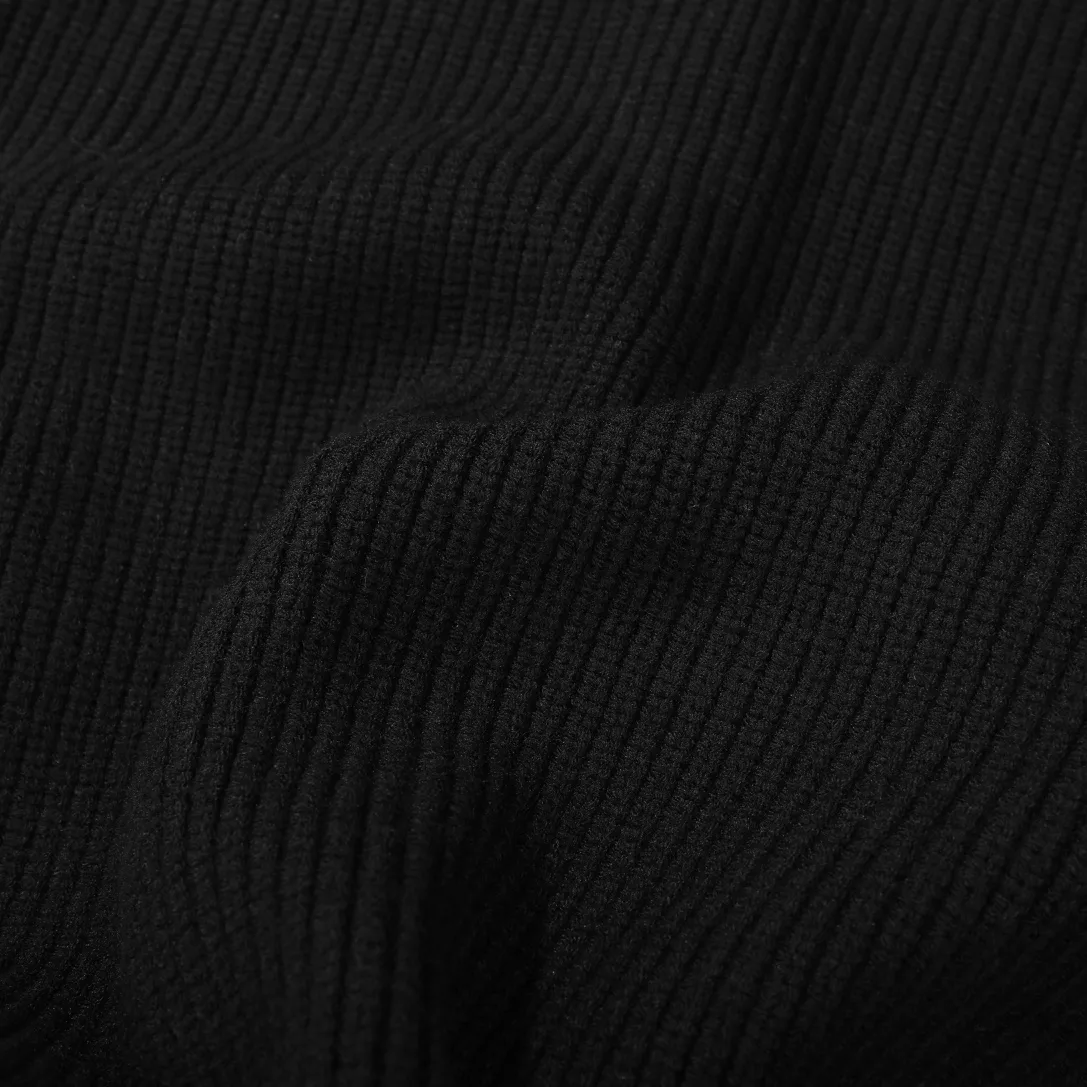Logo Embroidered Zip-Up Ribbed Cardigan D18023087 — view 13