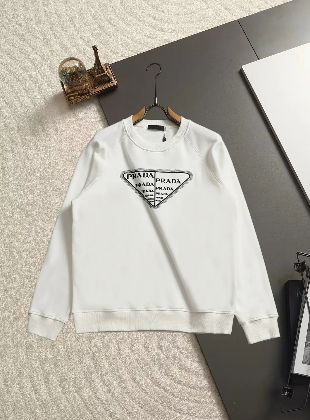 Logo-Embroidered Cotton-Blend Sweatshirt D18521501