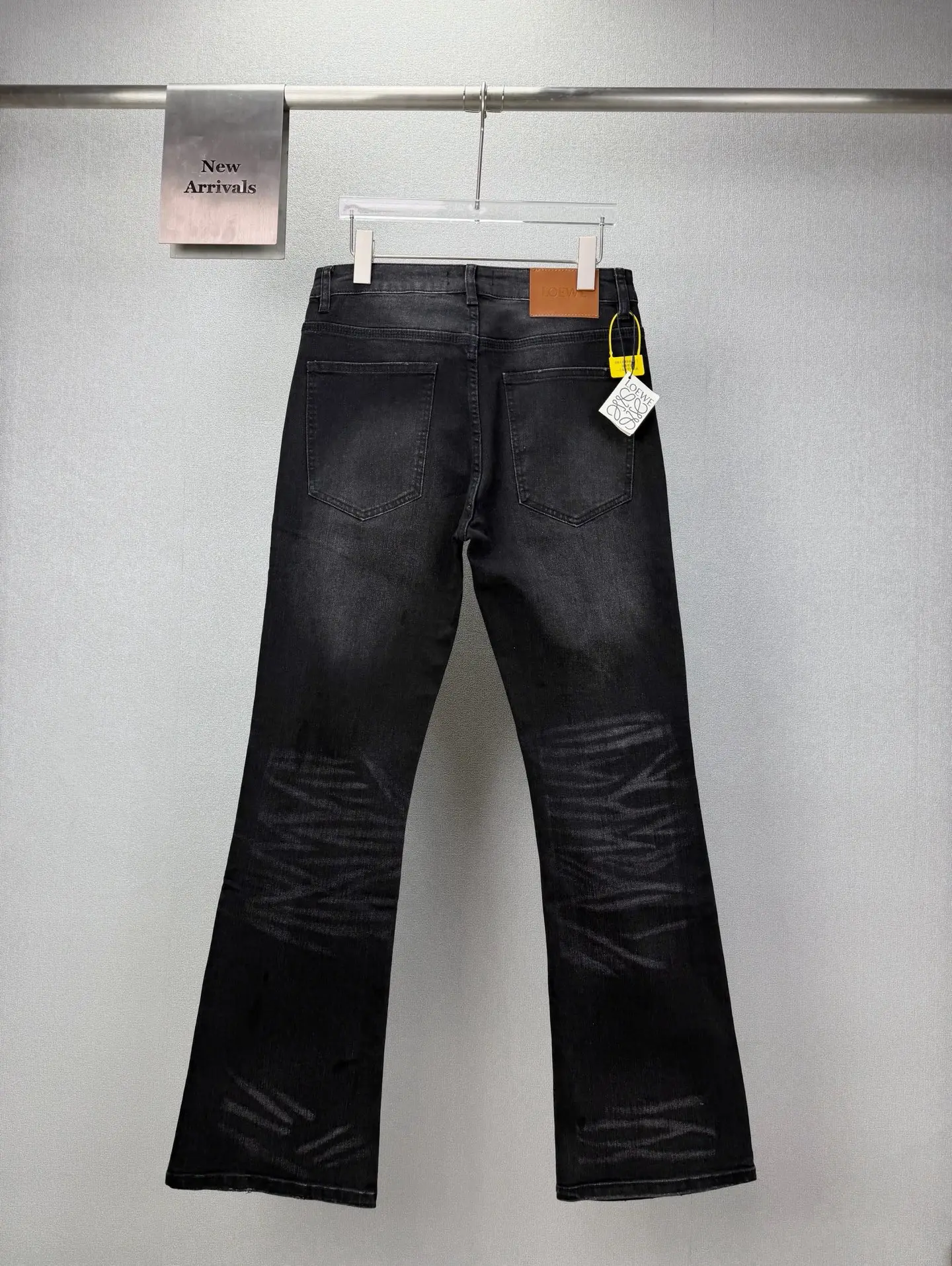 Anagram Embroidered Flared Jeans D18522699 — view 2