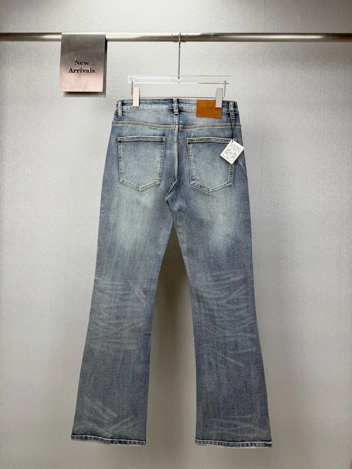 Anagram Embroidered Flared Jeans D18522698 — view 2