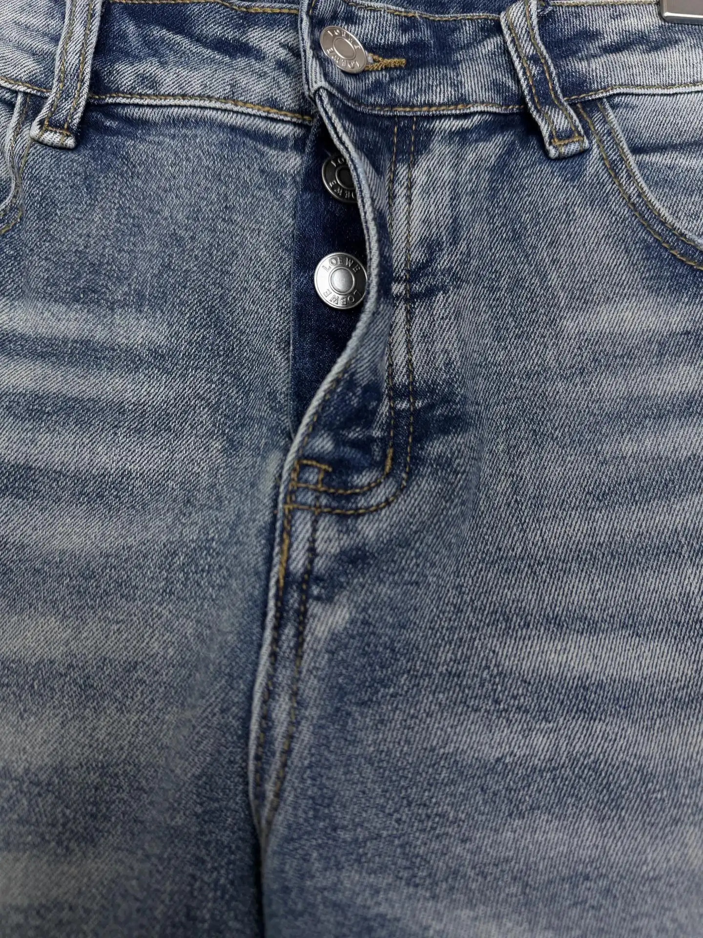 Anagram Embroidered Flared Jeans D18522698 — view 6