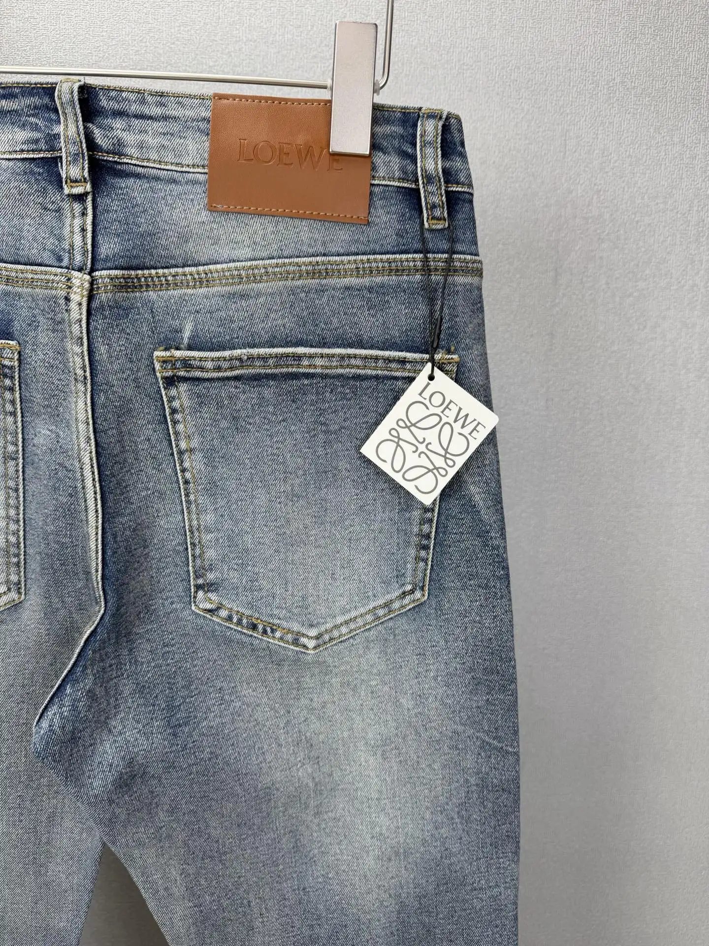 Anagram Embroidered Flared Jeans D18522698 — view 8