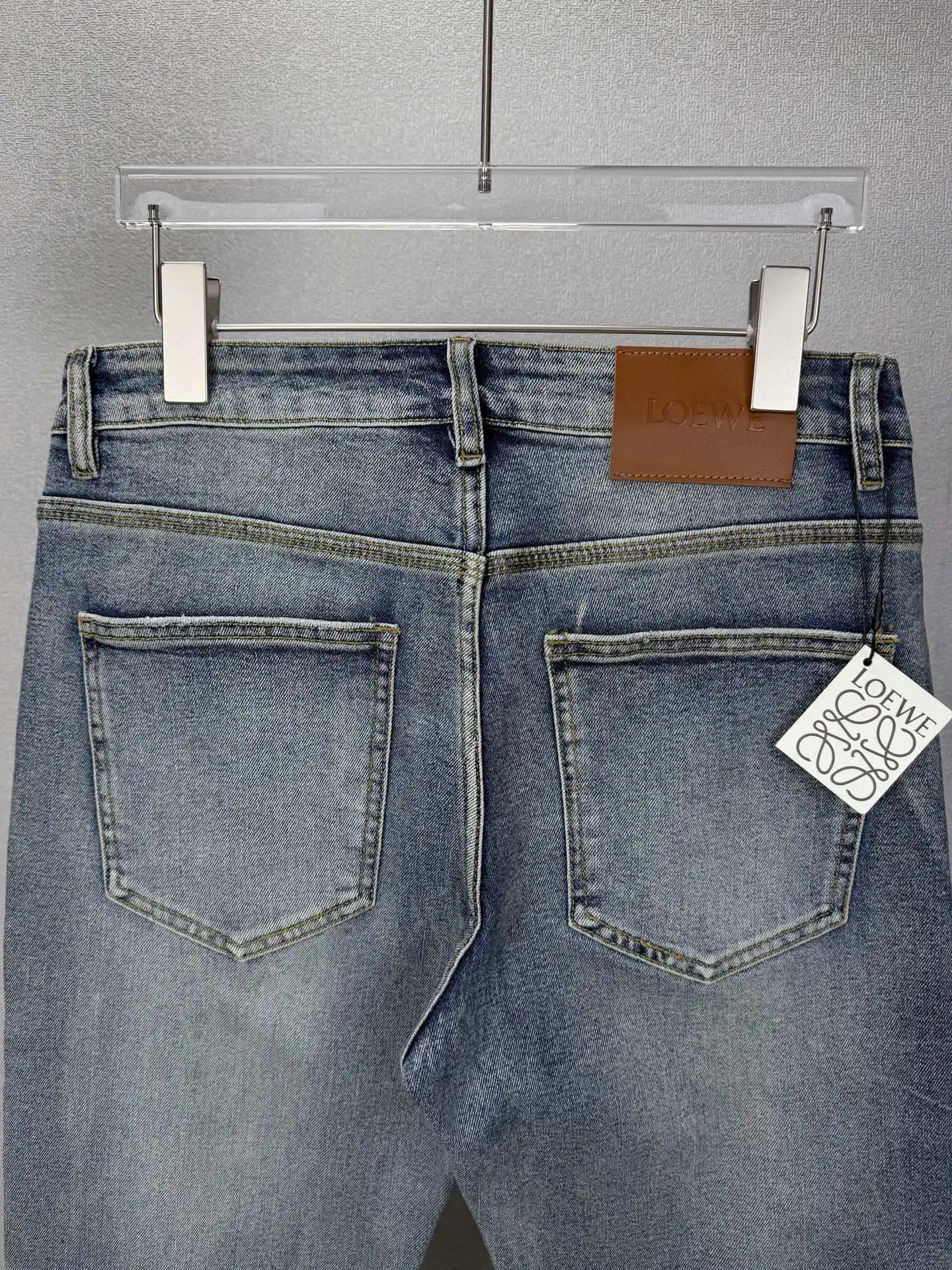 Anagram Embroidered Flared Jeans D18522698 — view 9