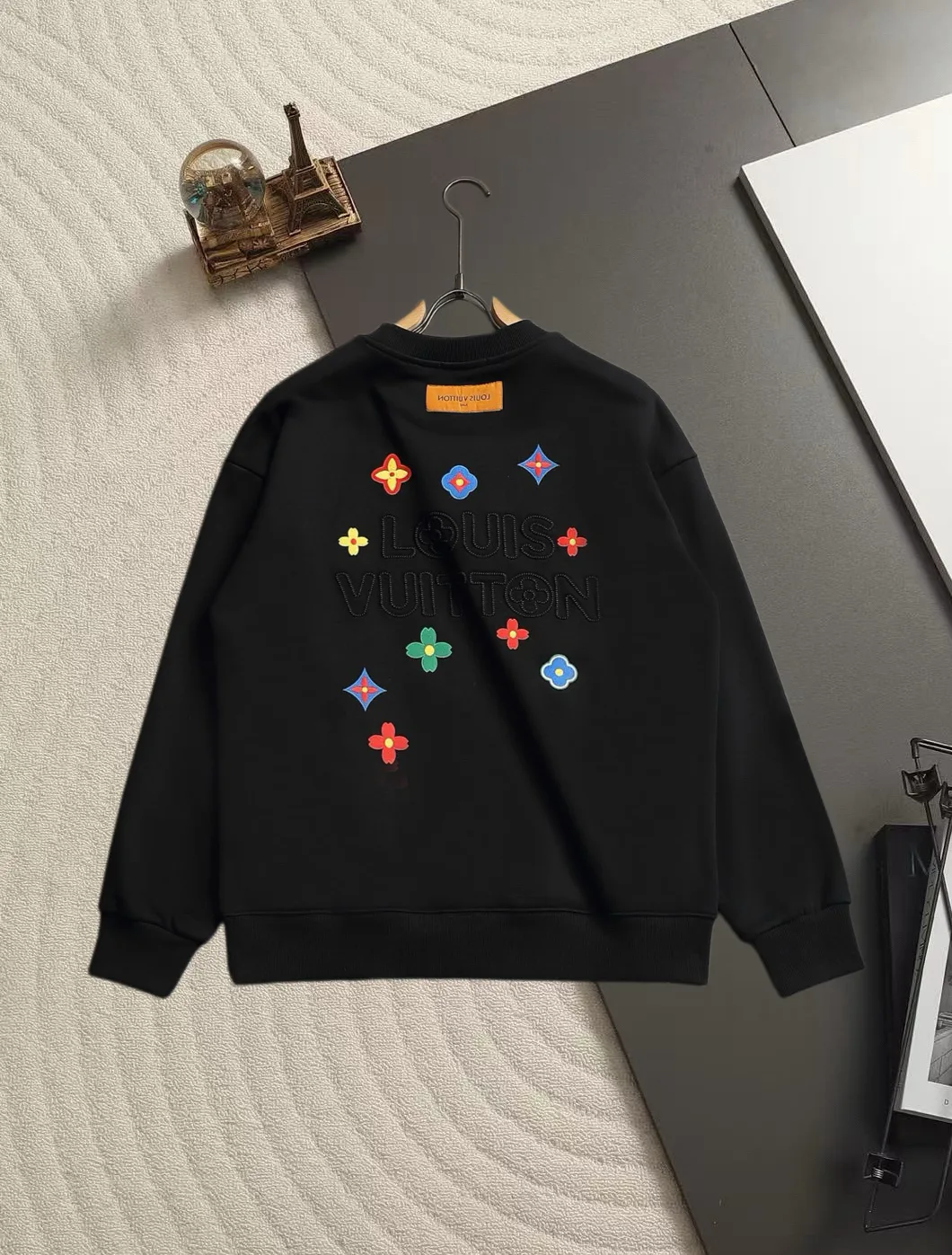 Logo Embroidered Crew-Neck Sweatshirt D18521499 — view 3