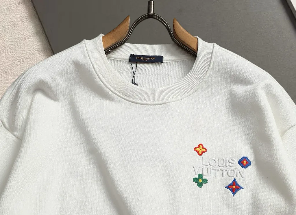 Embroidered Logo Crew-Neck Sweatshirt D18521498 — view 4
