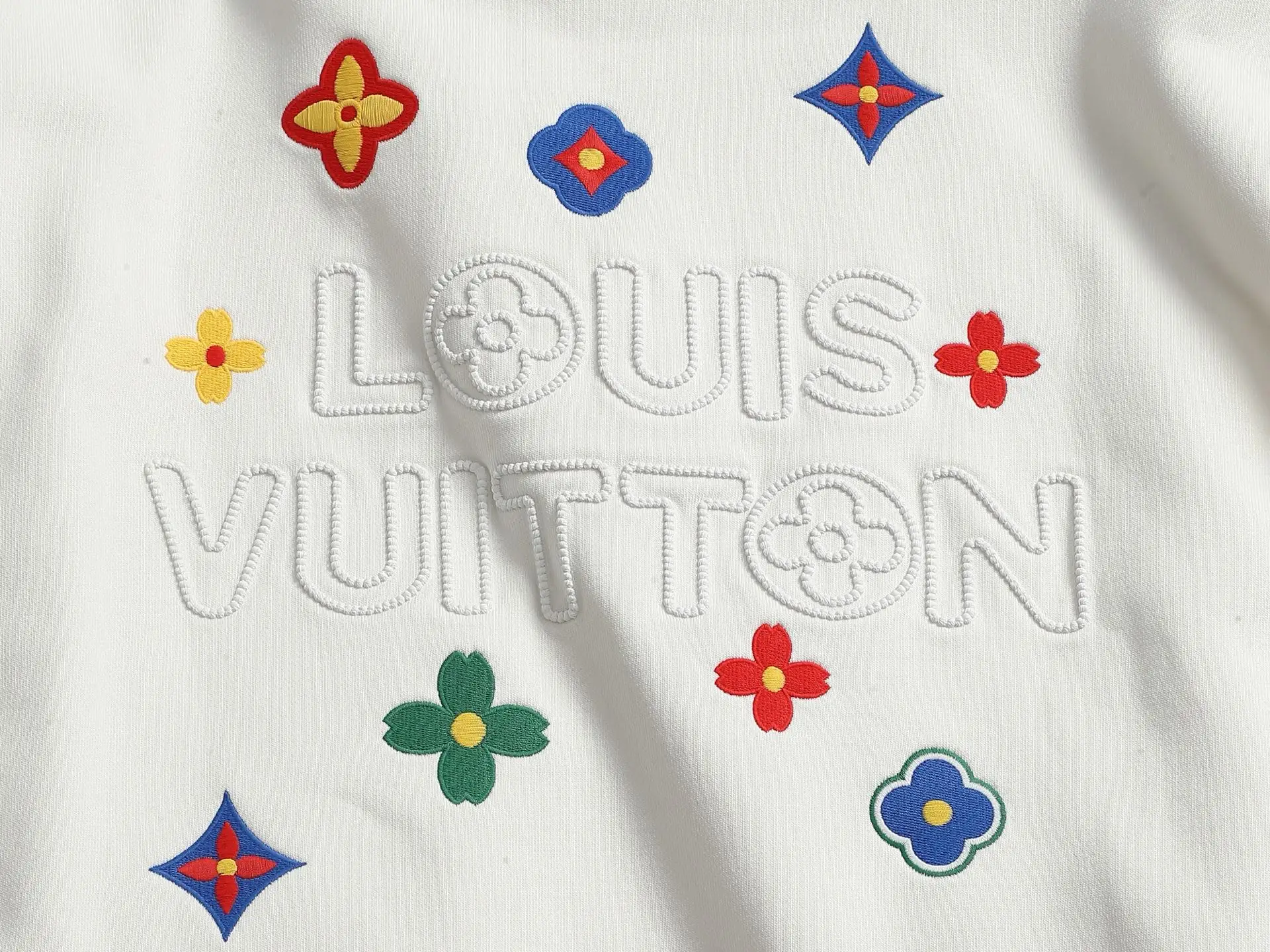 Embroidered Logo Crew-Neck Sweatshirt D18521498 — view 8