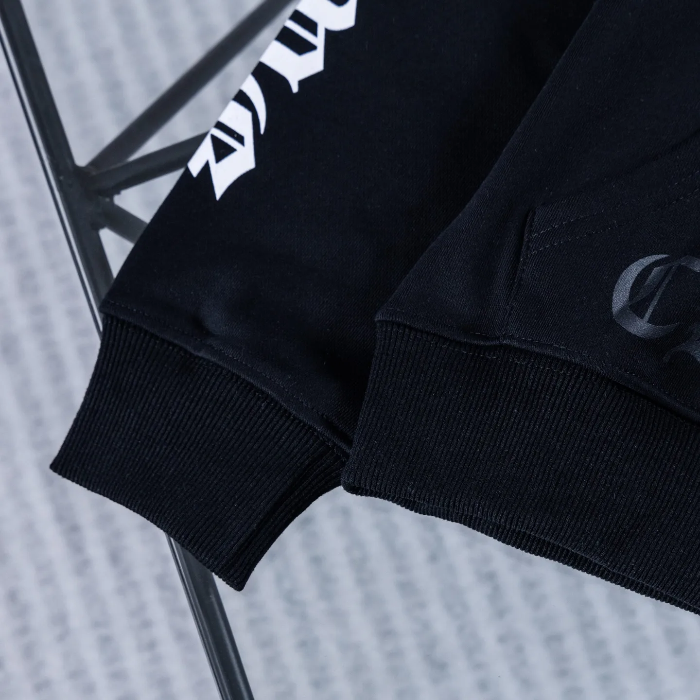Logo-Print Zip-Up Cotton Hoodie D18522742 — view 7