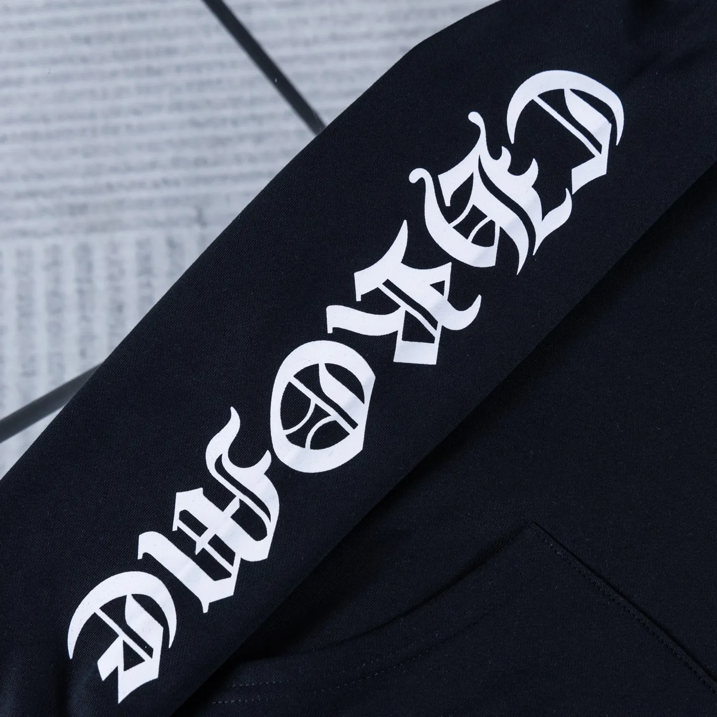 Logo-Print Zip-Up Cotton Hoodie D18522742 — view 8
