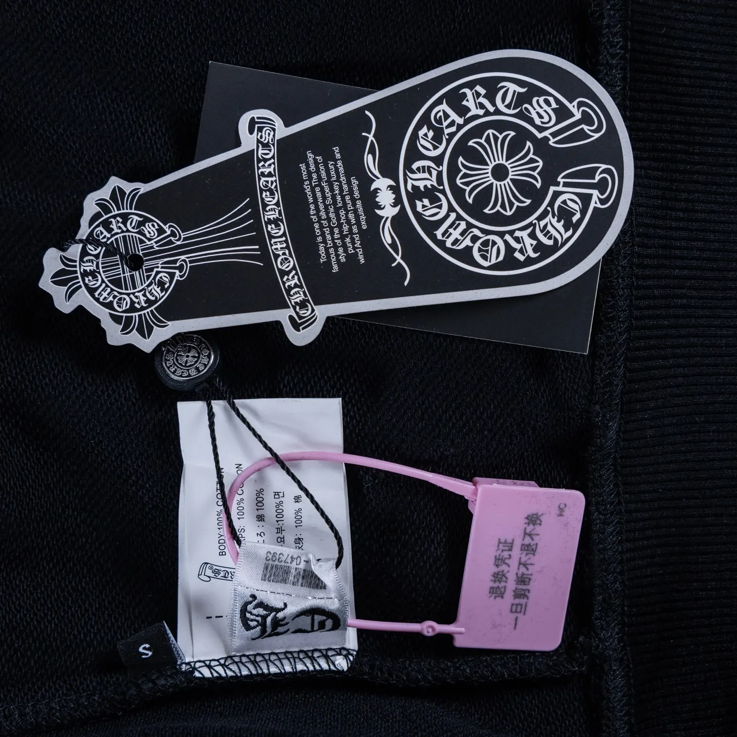 Logo-Print Zip-Up Cotton Hoodie D18522742 — view 9