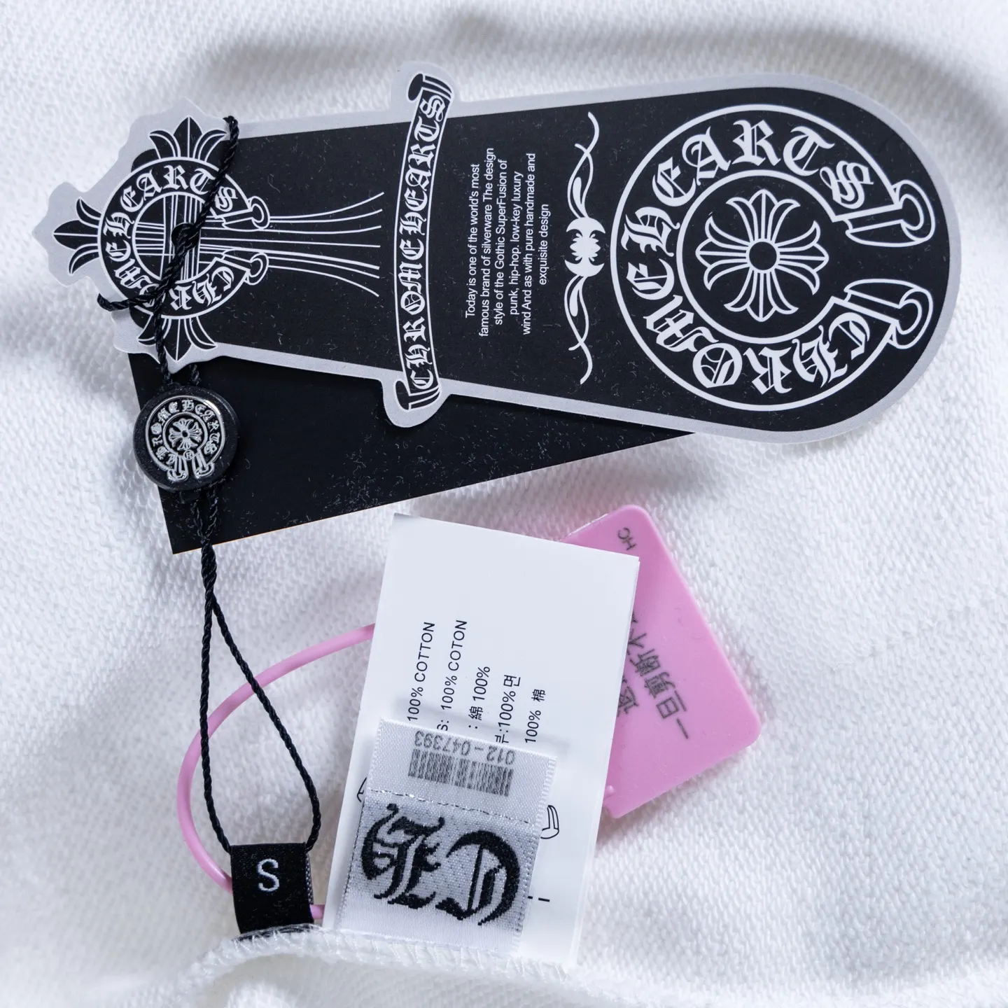 Logo-Print Zip-Up Cotton Hoodie D18522743 — view 5