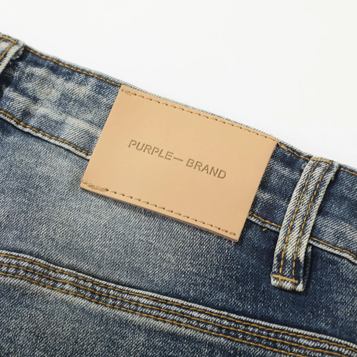 Purple Brand Distressed Flare-Leg Jeans D18523098 — view 12