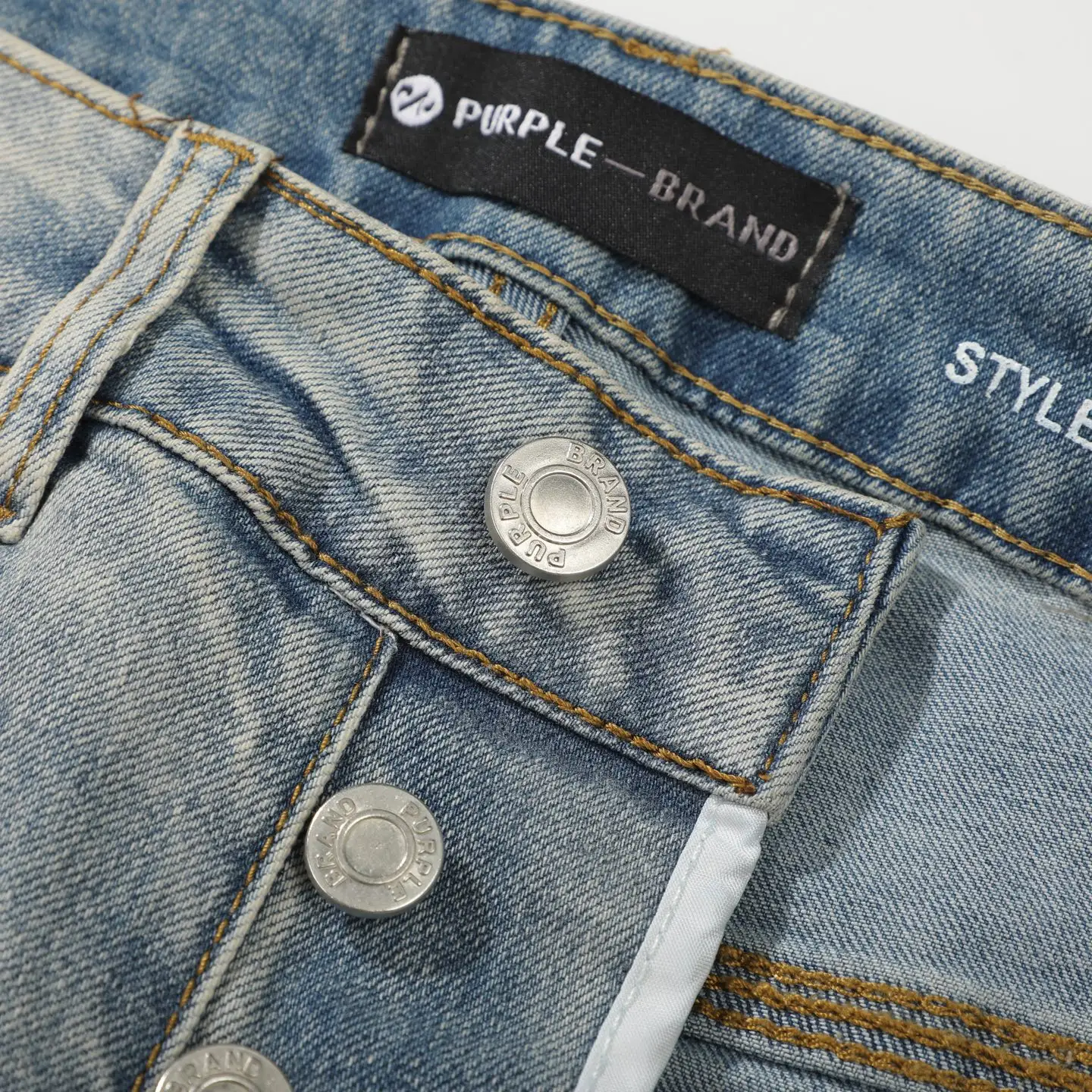 Distressed Paint-Splatter Flare Jeans D18523114 — view 11