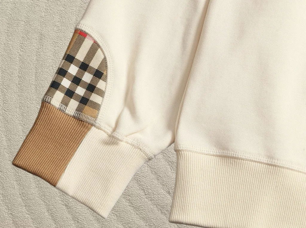 Vintage Check Patch Logo Sweatshirt D19021508 — view 7