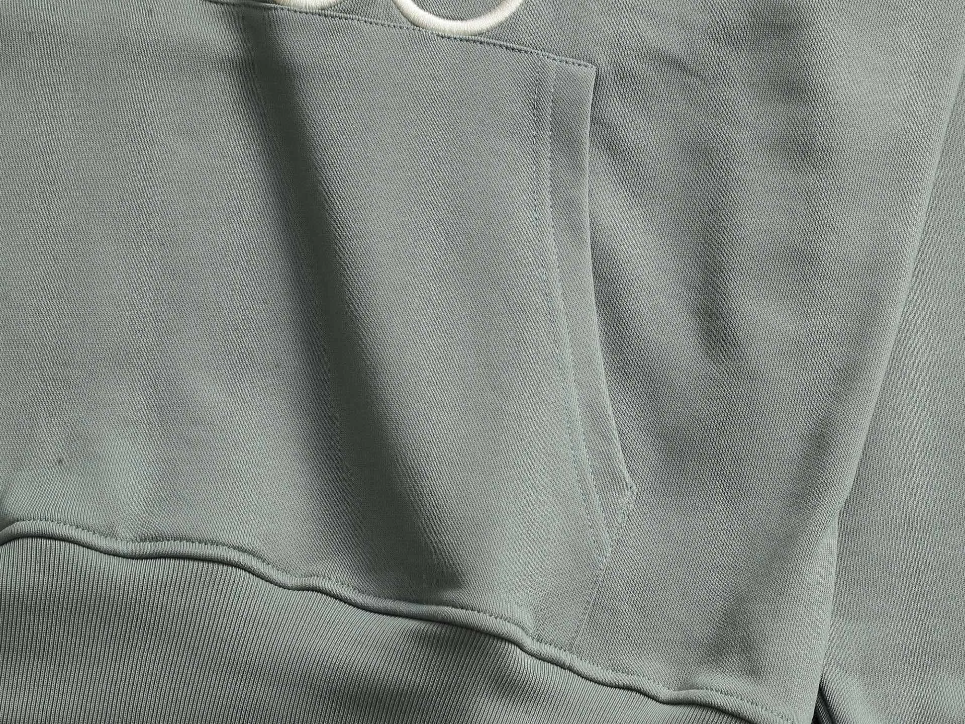 Anagram Logo Embroidered Cotton Hoodie D19023298 — view 4