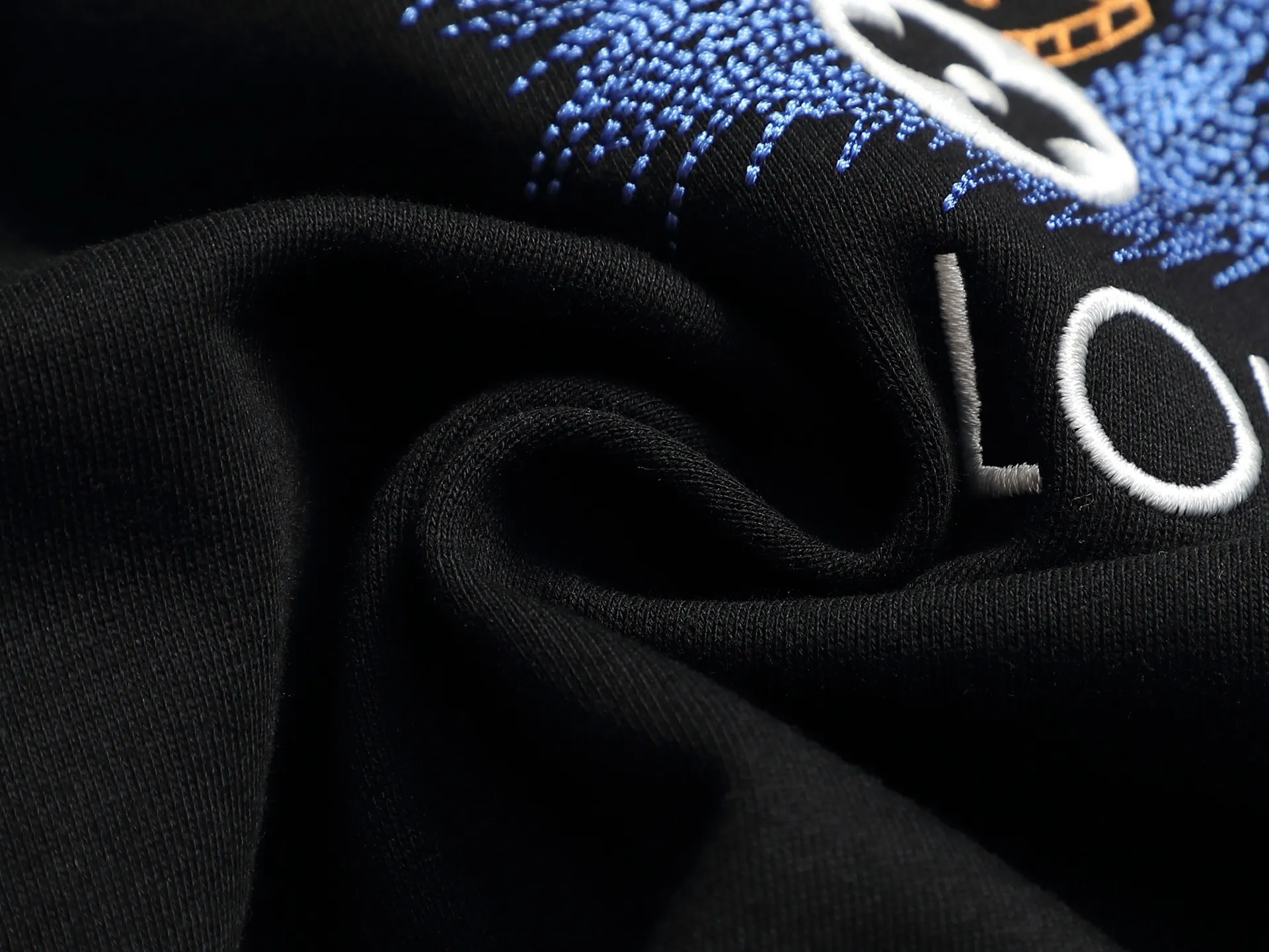 Embroidered Logo Crew-Neck Sweatshirt D19021505 — view 6