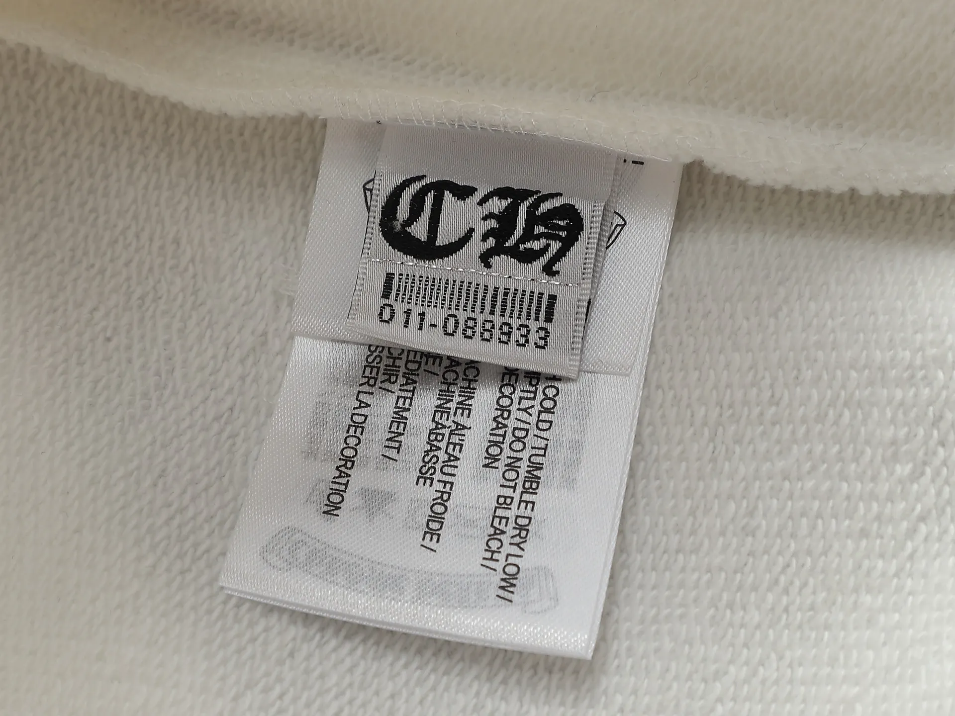 Embroidered Cross Acid-Wash Sweatshirt D19021496 — view 9