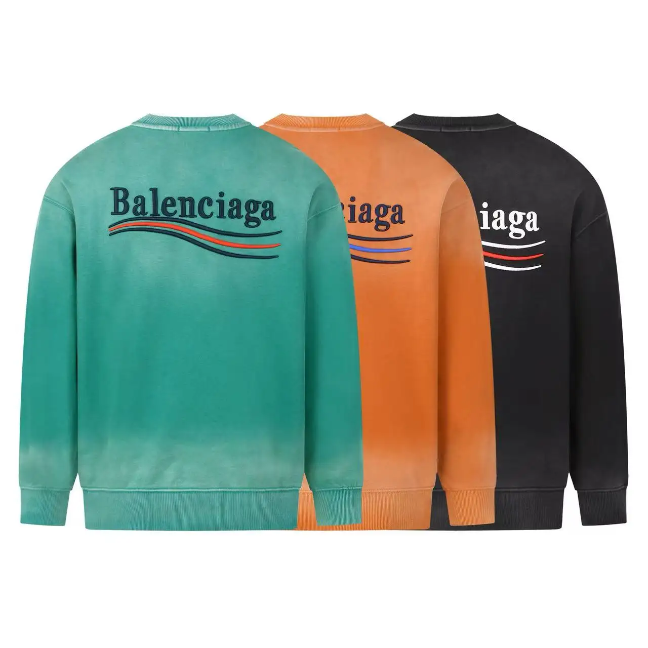Monogram Embossed Cotton-Blend Sweatshirt D19021643 — view 2