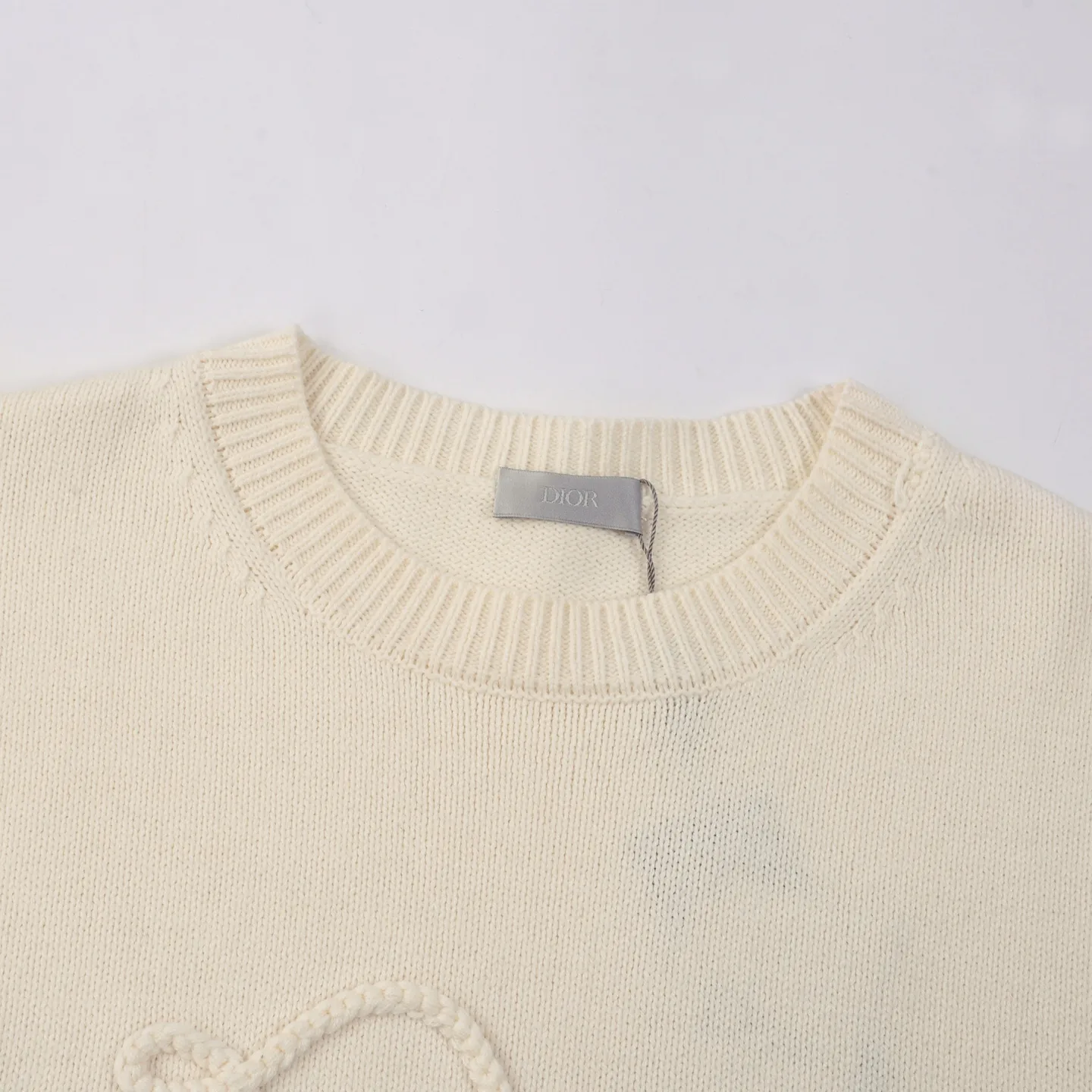 Dior Rope Logo Embroidered Knit Sweater D19021636 — view 4