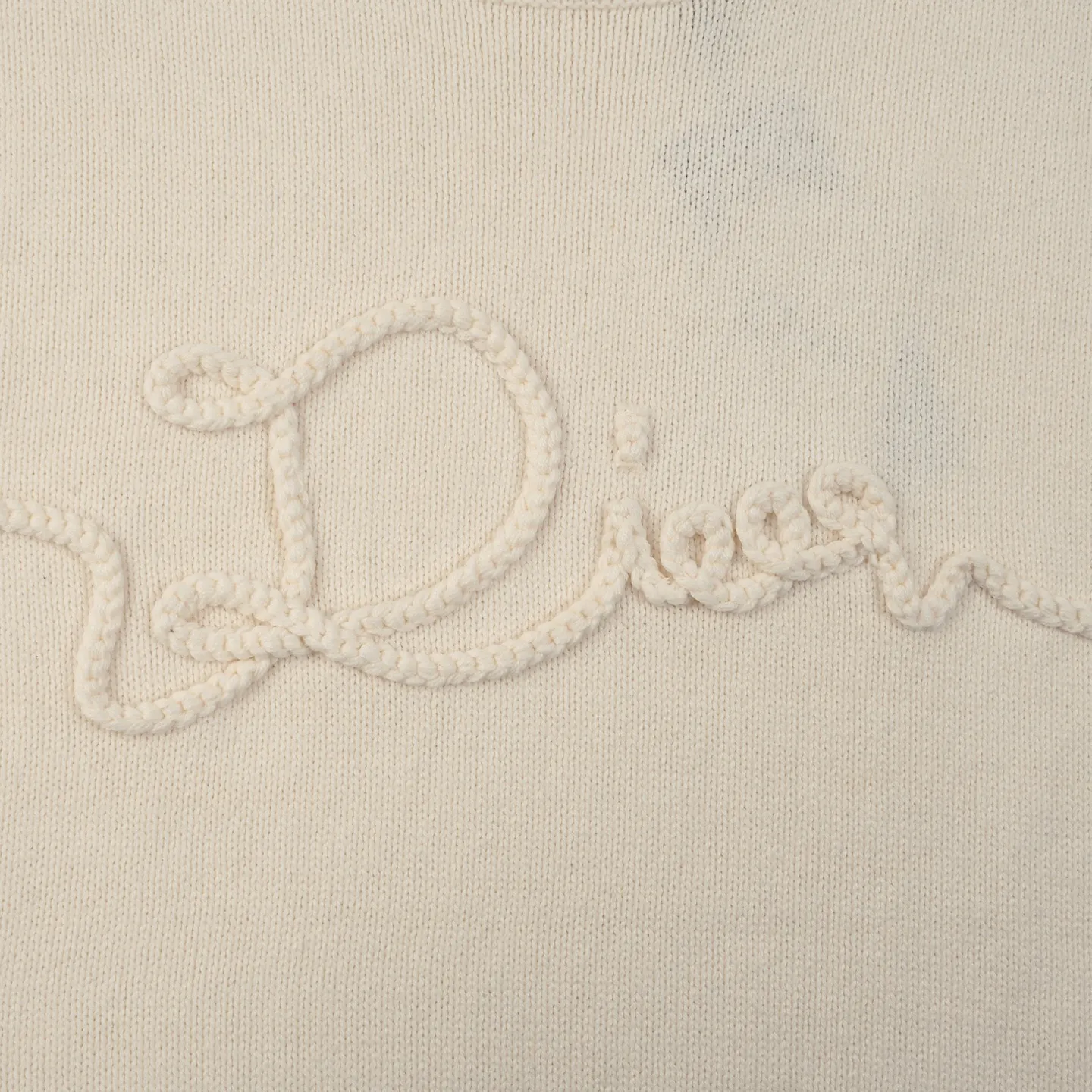 Dior Rope Logo Embroidered Knit Sweater D19021636 — view 5