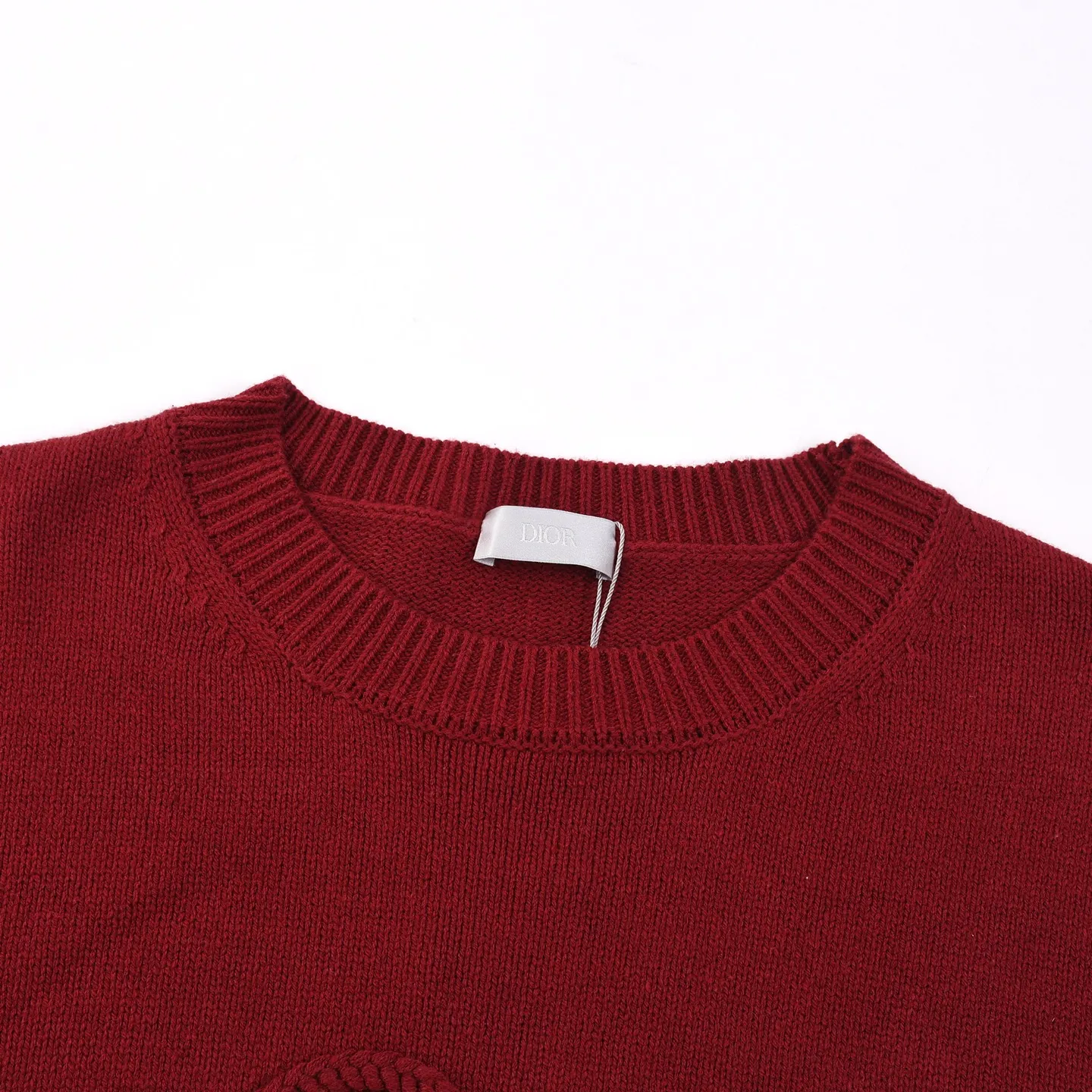 Embroidered Logo Crew-Neck Sweater D19021634 — view 3