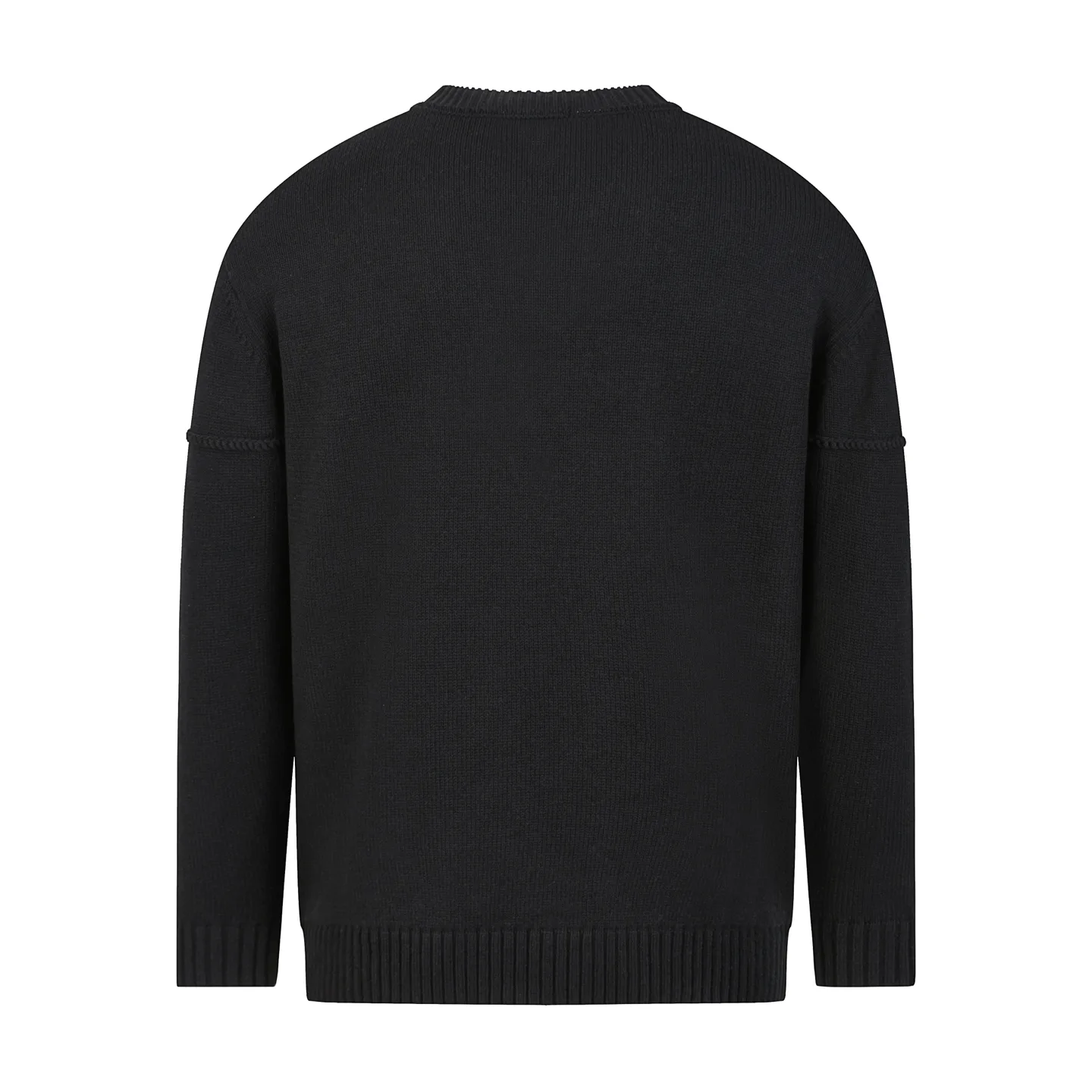 Embroidered Logo Crew-Neck Sweater D19021635 — view 2