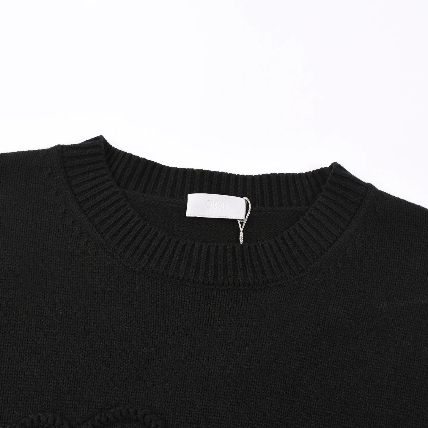 Embroidered Logo Crew-Neck Sweater D19021635 — view 3
