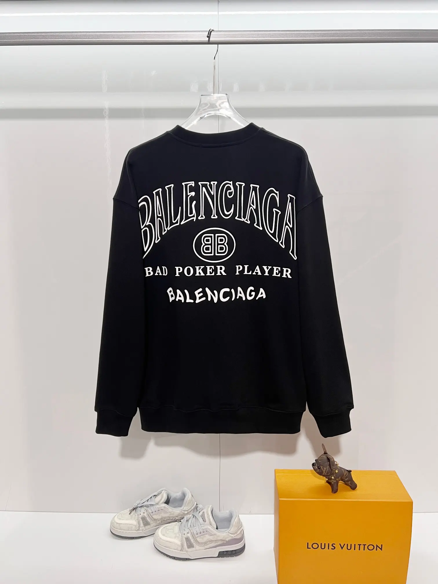 Logo Print Cotton-Jersey Sweatshirt D19024162 — view 2
