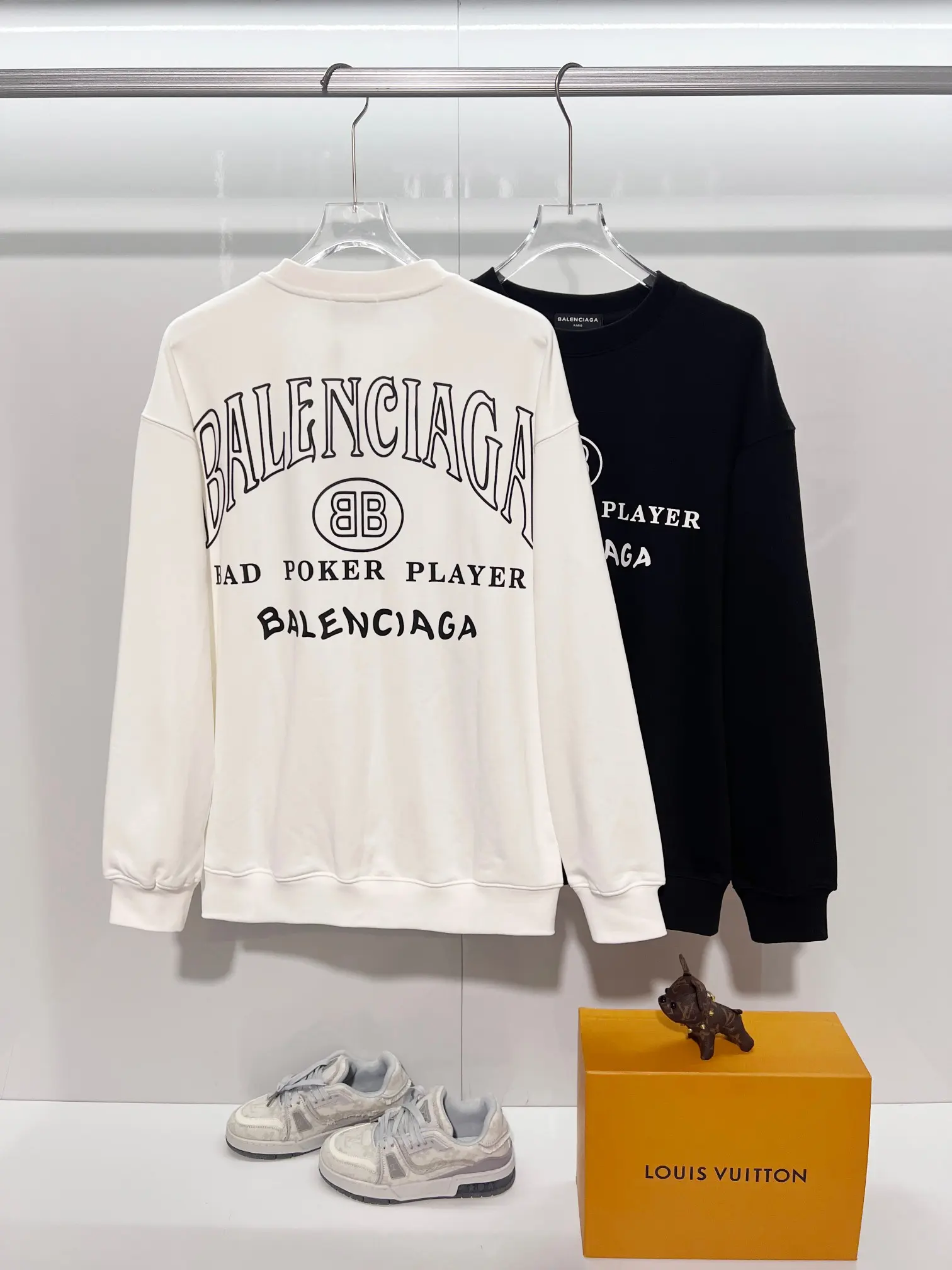 Logo Print Cotton-Jersey Sweatshirt D19024162 — view 12