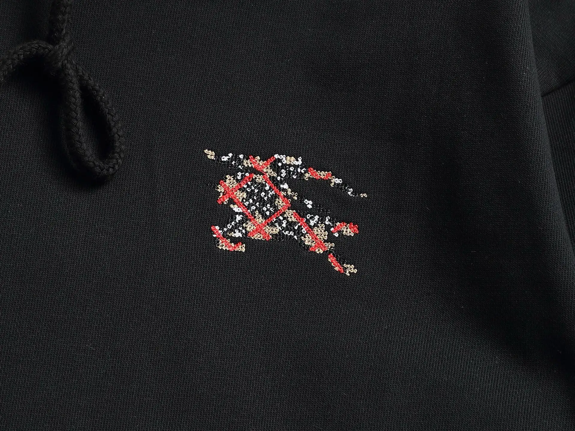 Logo Print Cotton-Blend Hoodie D19023277 — view 6
