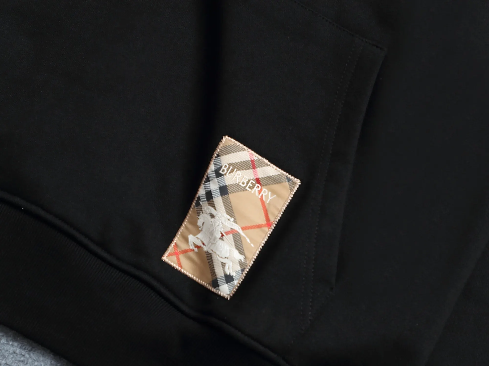 Logo Patch Cotton-Blend Hoodie D19023284 — view 4