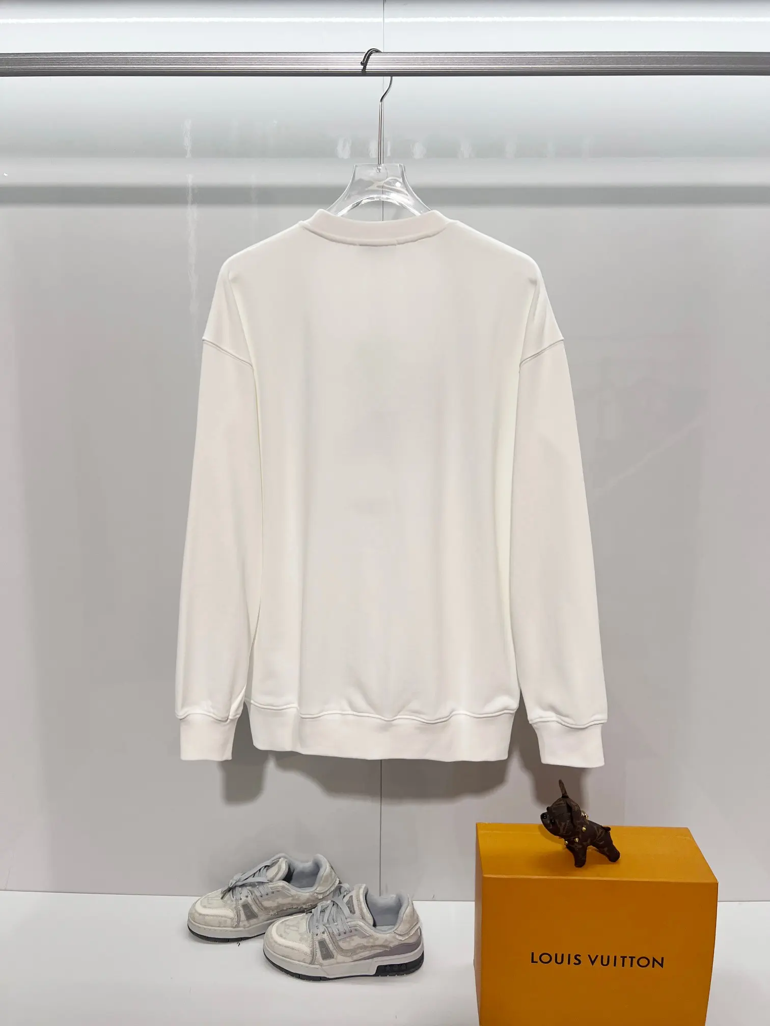 EKD Logo Embroidered Cotton Sweatshirt D19024177 — view 2