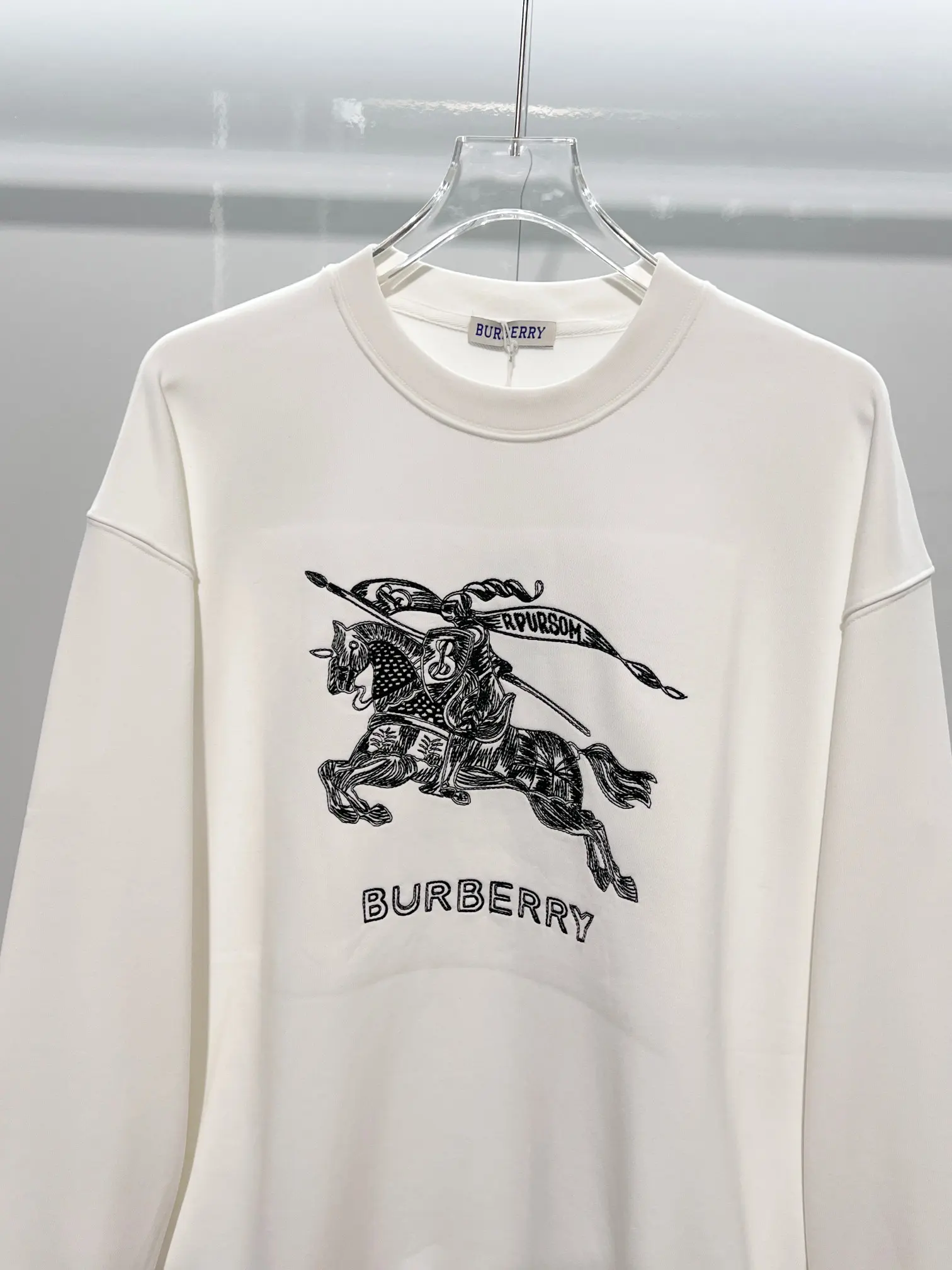 EKD Logo Embroidered Cotton Sweatshirt D19024177 — view 3