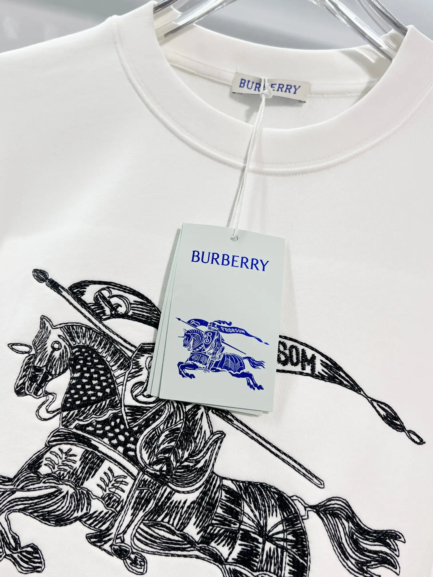 EKD Logo Embroidered Cotton Sweatshirt D19024177 — view 5